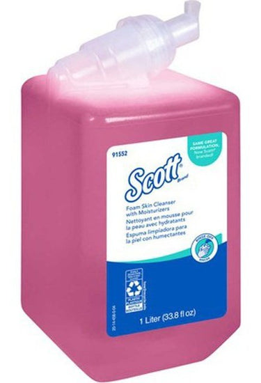 Kimberly-Clark 91552 - Nettoyant en mousse pour la peau avec hydratants Scott Pro, 1L